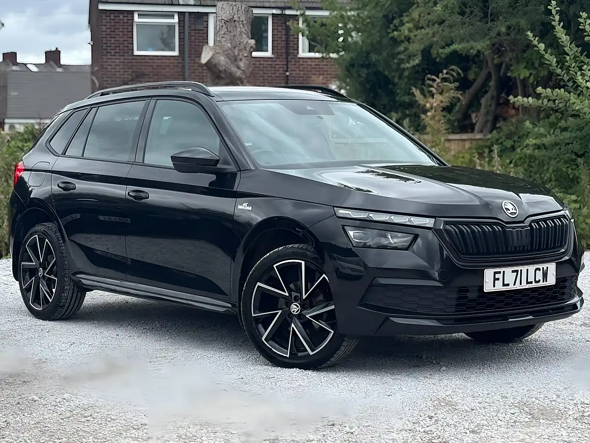 Used 2021 Skoda Kamiq Monte Carlo Black - Front View
