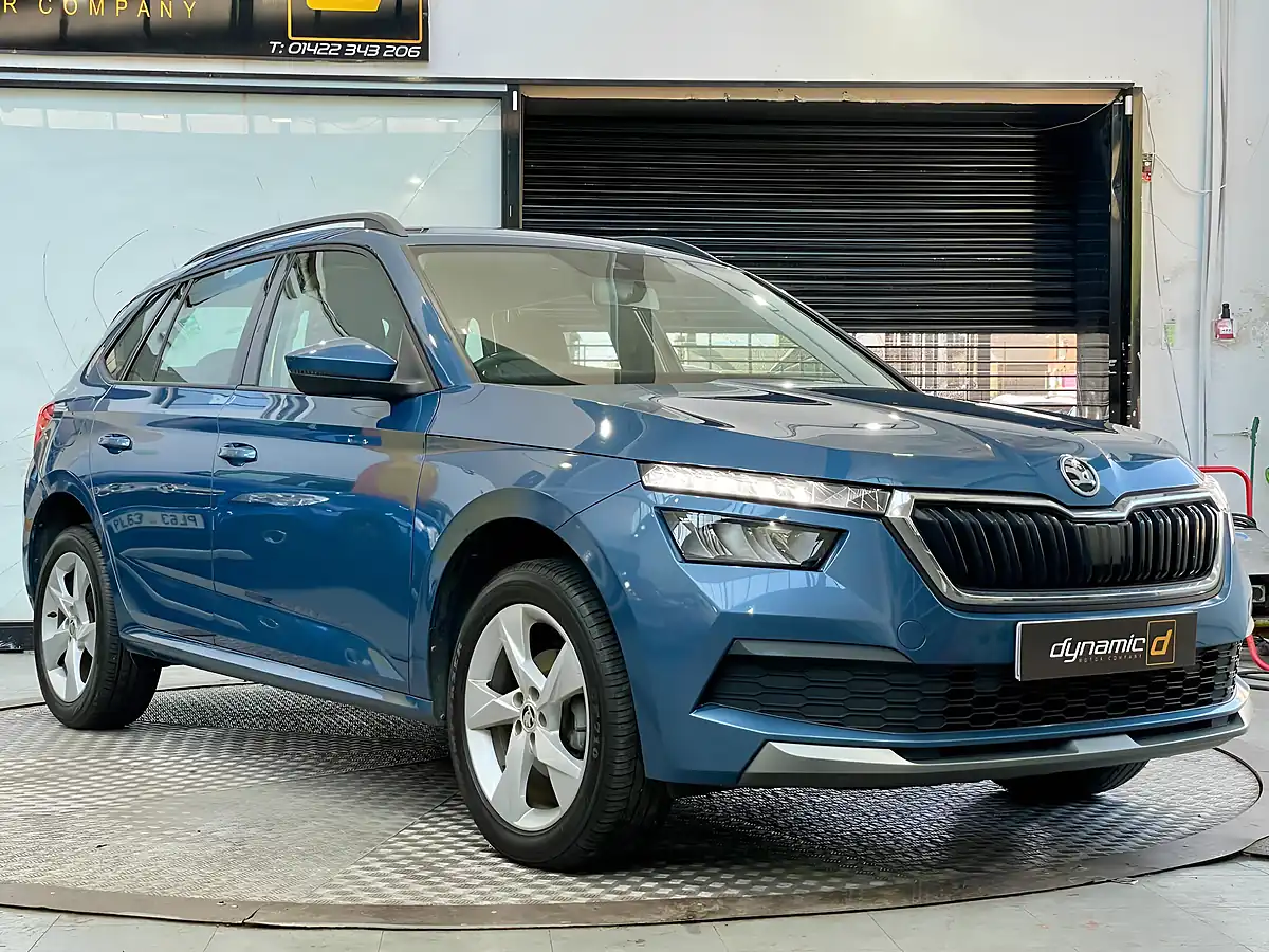 Used 2021 Skoda Kamiq Se Blue - Interior and Exterior details 2