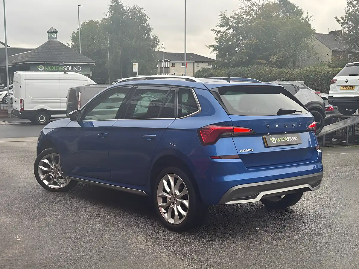 Used 2021 Skoda Kamiq Se L Blue - Interior and Exterior details 2