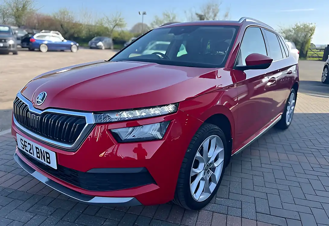 Used 2021 Skoda Kamiq Se L Velvet Red Exclusive - Interior and Exterior details 10