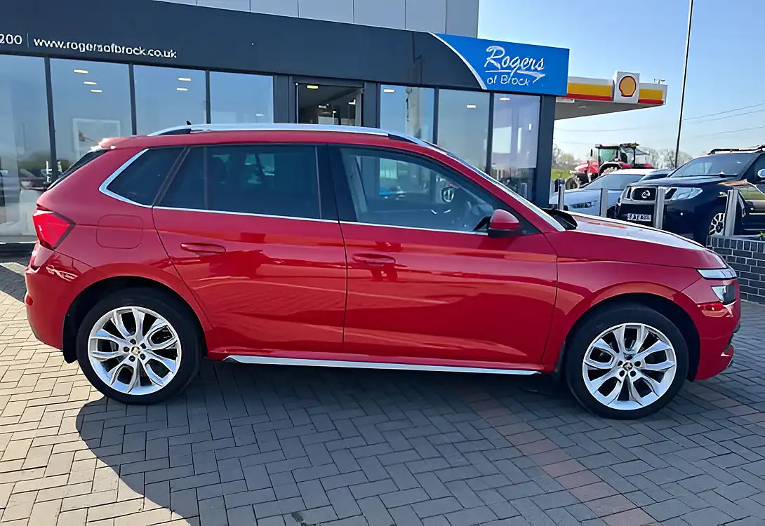 Used 2021 Skoda Kamiq Se L Velvet Red Exclusive - Interior and Exterior details 5