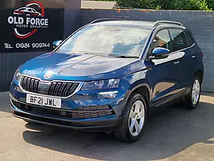 Used 2021 Skoda Karoq Se Blue - Interior and Exterior details 5