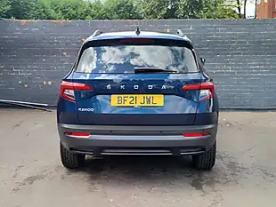 Used 2021 Skoda Karoq Se Blue - Interior and Exterior details 9