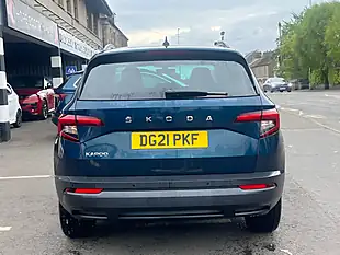 Used 2021 Skoda Karoq Se Blue - Interior and Exterior details 5