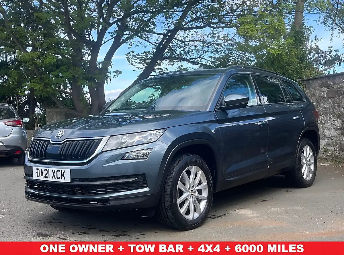 Used 2021 Skoda Kodiaq Se Grey - Front View