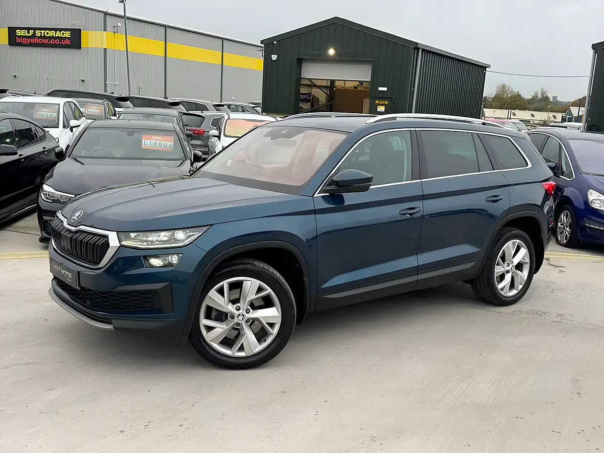 Used 2021 Skoda Kodiaq Se L Blue - Interior and Exterior details 3