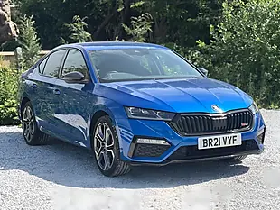 Used 2021 Skoda Octavia VRS Blue - Interior and Exterior details 3