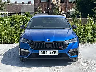Used 2021 Skoda Octavia VRS Blue - Interior and Exterior details 5