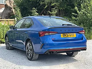 Used 2021 Skoda Octavia VRS Blue - Interior and Exterior details 7