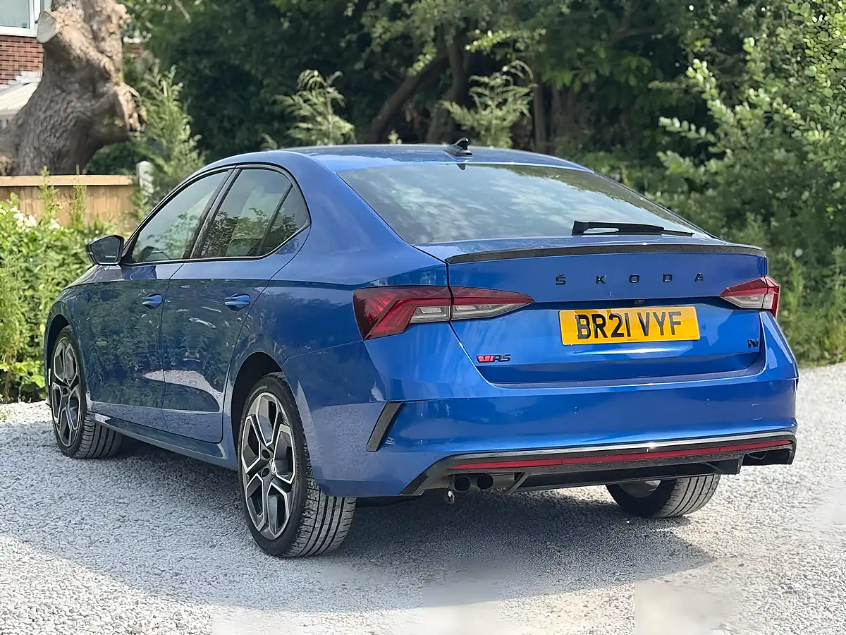 Used 2021 Skoda Octavia VRS Blue - Interior and Exterior details 7