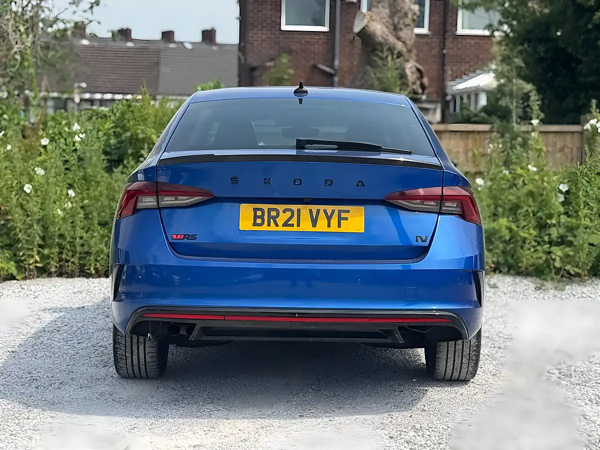 Used 2021 Skoda Octavia VRS Blue - Interior and Exterior details 8