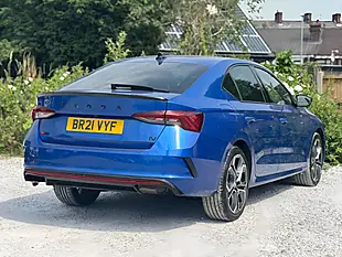 Used 2021 Skoda Octavia VRS Blue - Interior and Exterior details 9