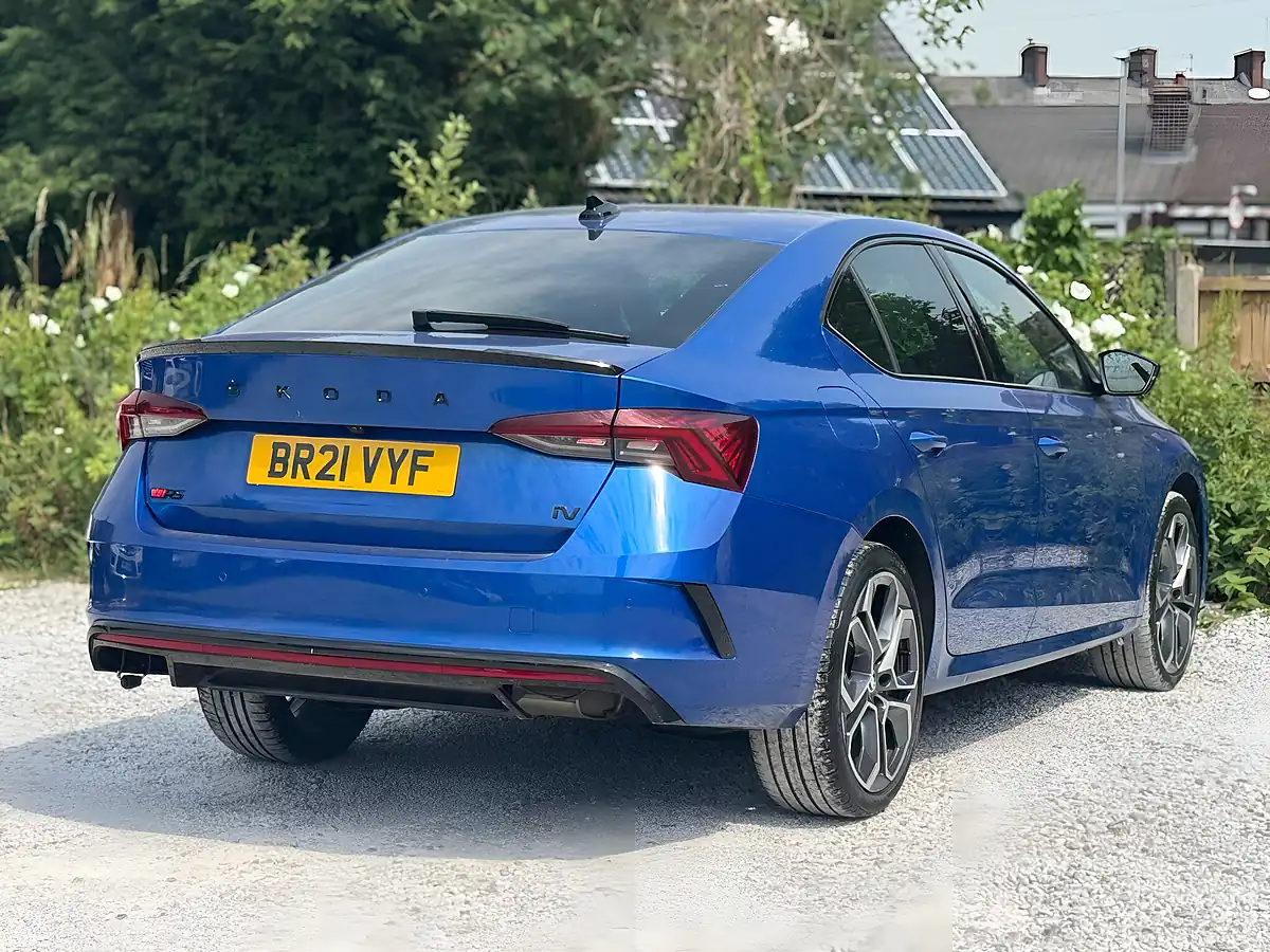 Used 2021 Skoda Octavia VRS Blue - Interior and Exterior details 9
