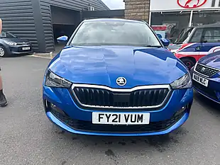 Used 2021 Skoda Scala Se Blue - Interior and Exterior details 2