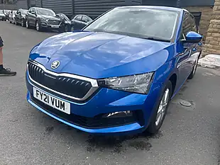 Used 2021 Skoda Scala Se Blue - Interior and Exterior details 3