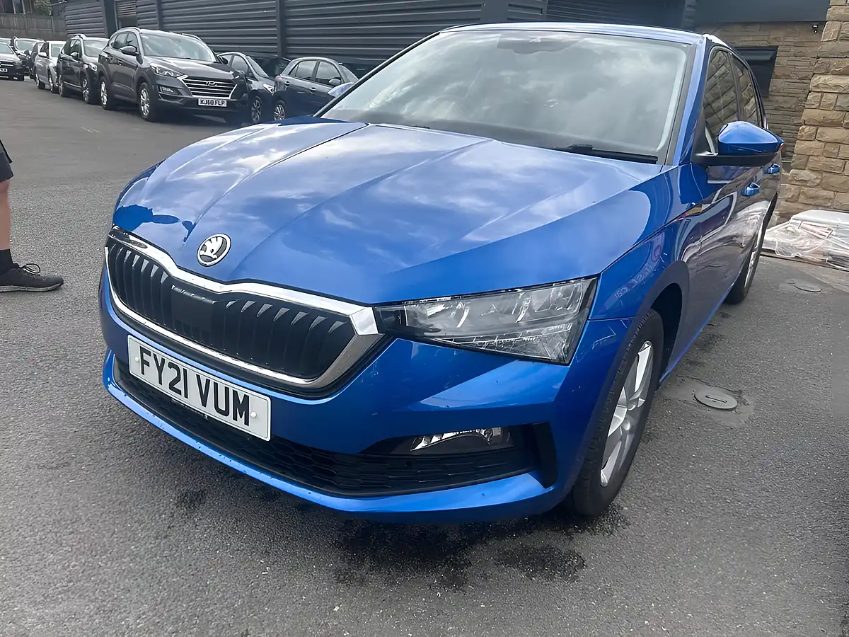 Used 2021 Skoda Scala Se Blue - Interior and Exterior details 3
