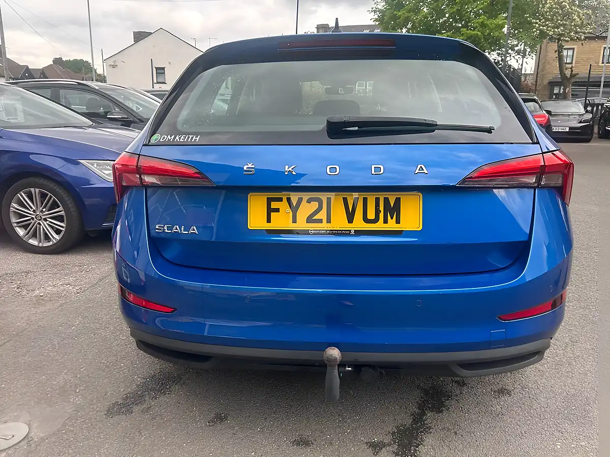 Used 2021 Skoda Scala Se Blue - Interior and Exterior details 5
