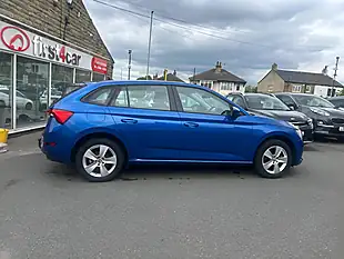 Used 2021 Skoda Scala Se Blue - Interior and Exterior details 6