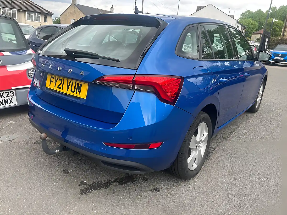 Used 2021 Skoda Scala Se Blue - Interior and Exterior details 7