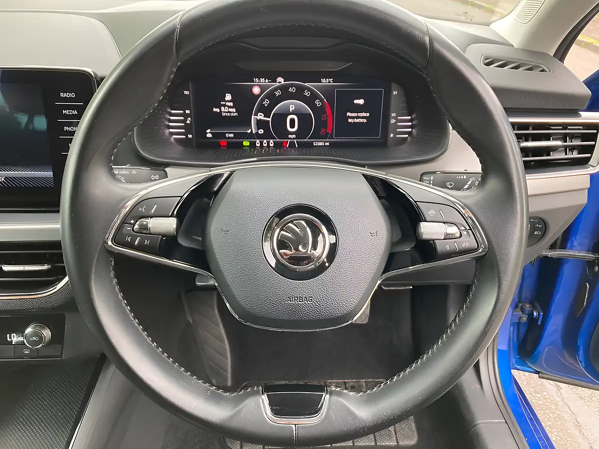 Used 2021 Skoda Scala Se L Blue - Interior and Exterior details 17