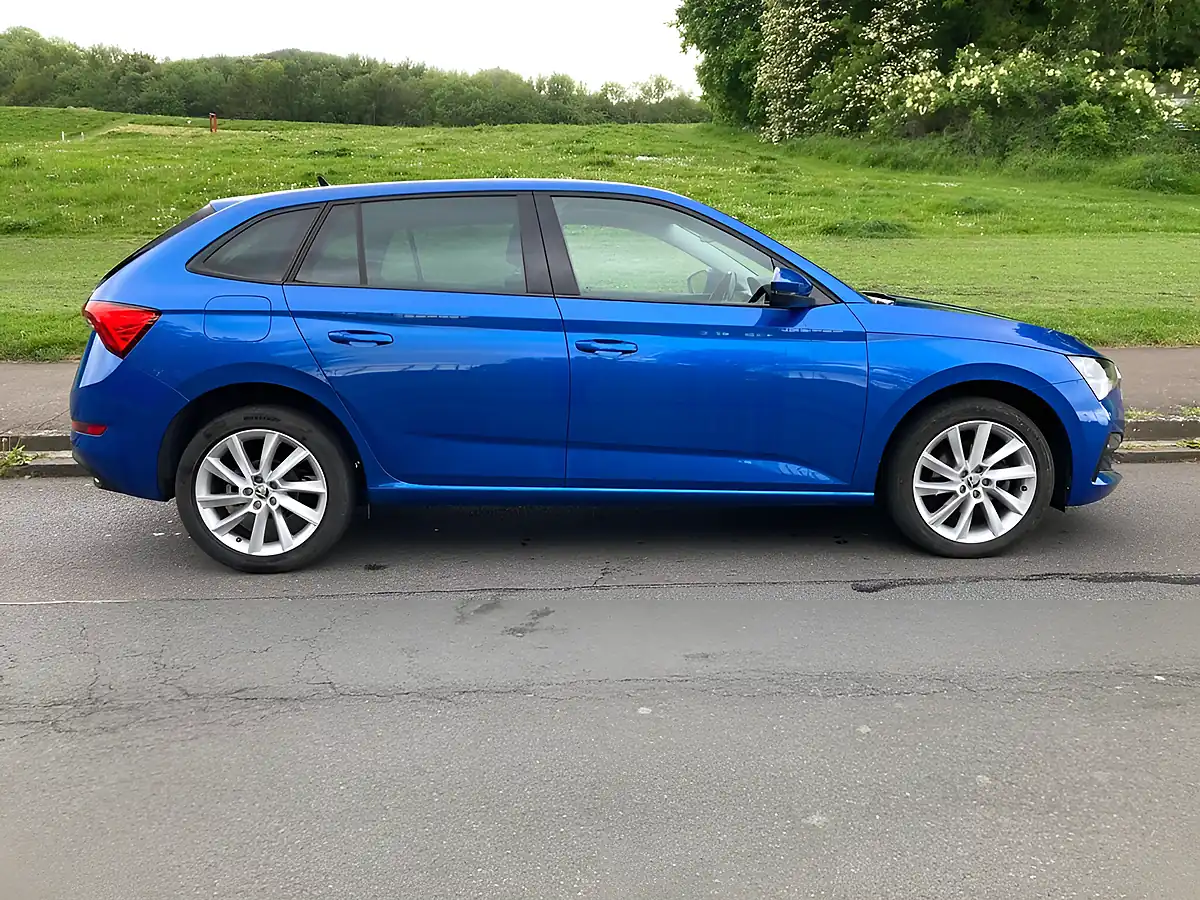 Used 2021 Skoda Scala Se L Blue - Interior and Exterior details 2