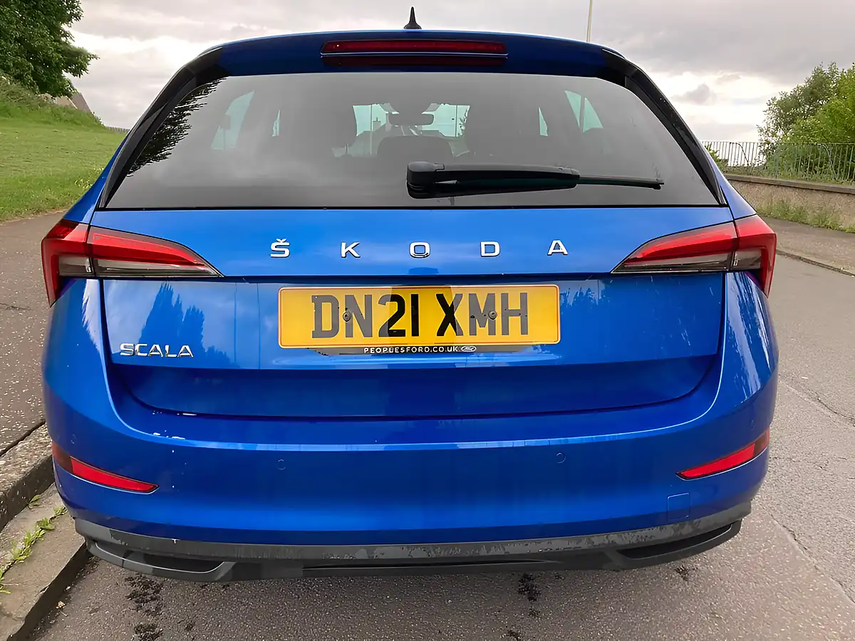 Used 2021 Skoda Scala Se L Blue - Interior and Exterior details 4