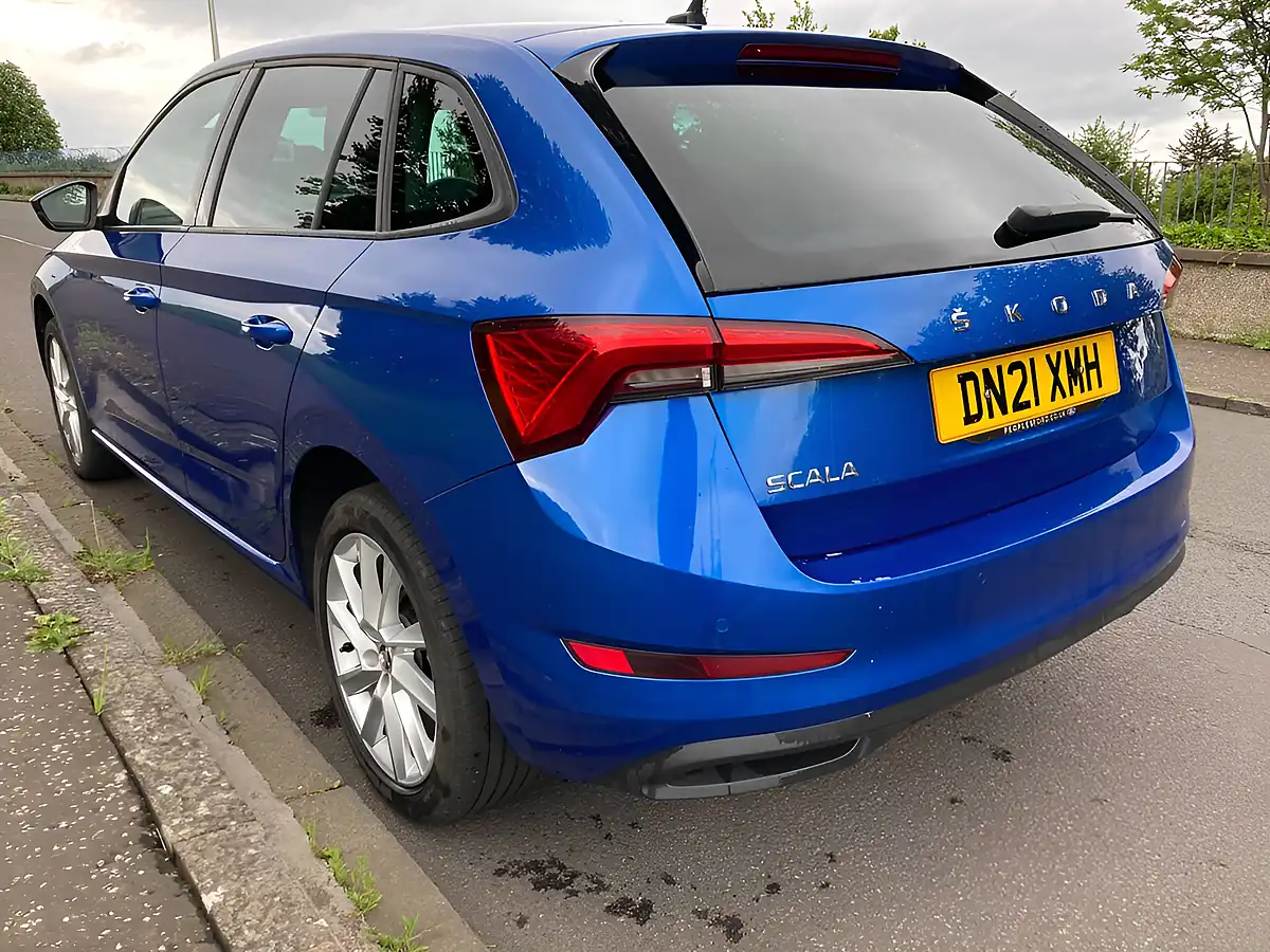 Used 2021 Skoda Scala Se L Blue - Interior and Exterior details 5