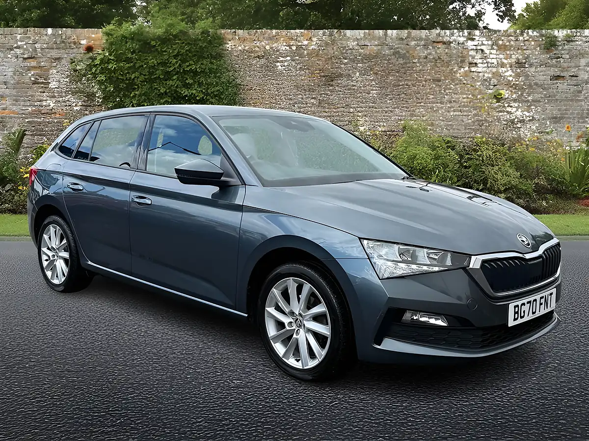 Used 2021 Skoda Scala Se L Grey - Front View