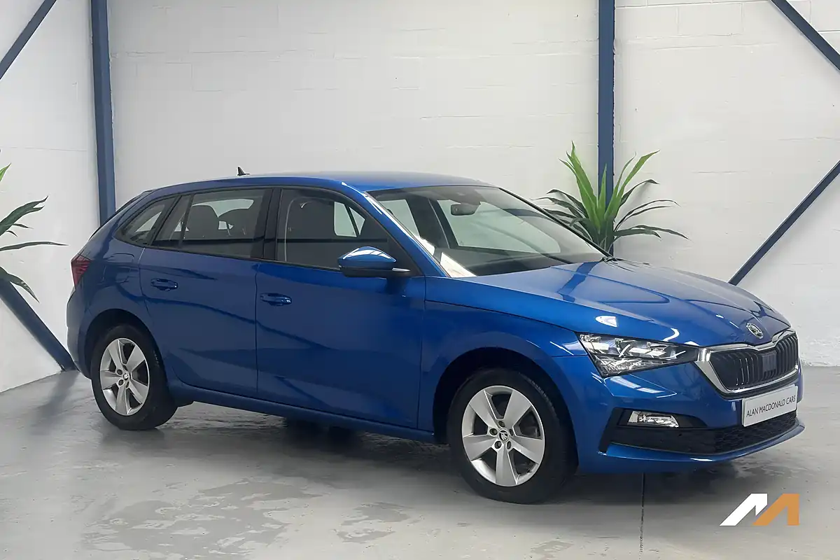 Used 2021 Skoda Scala Se Race Blue - Interior and Exterior details 5