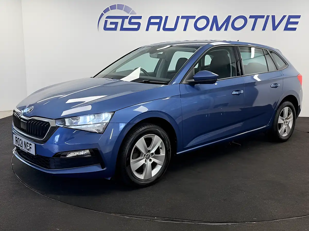 Used 2021 Skoda Scala Se Titan Blue - Interior and Exterior details 16