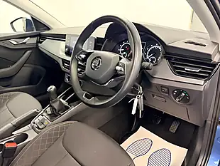 Used 2021 Skoda Scala Se Titan Blue - Interior and Exterior details 18
