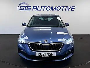 Used 2021 Skoda Scala Se Titan Blue - Interior and Exterior details 6