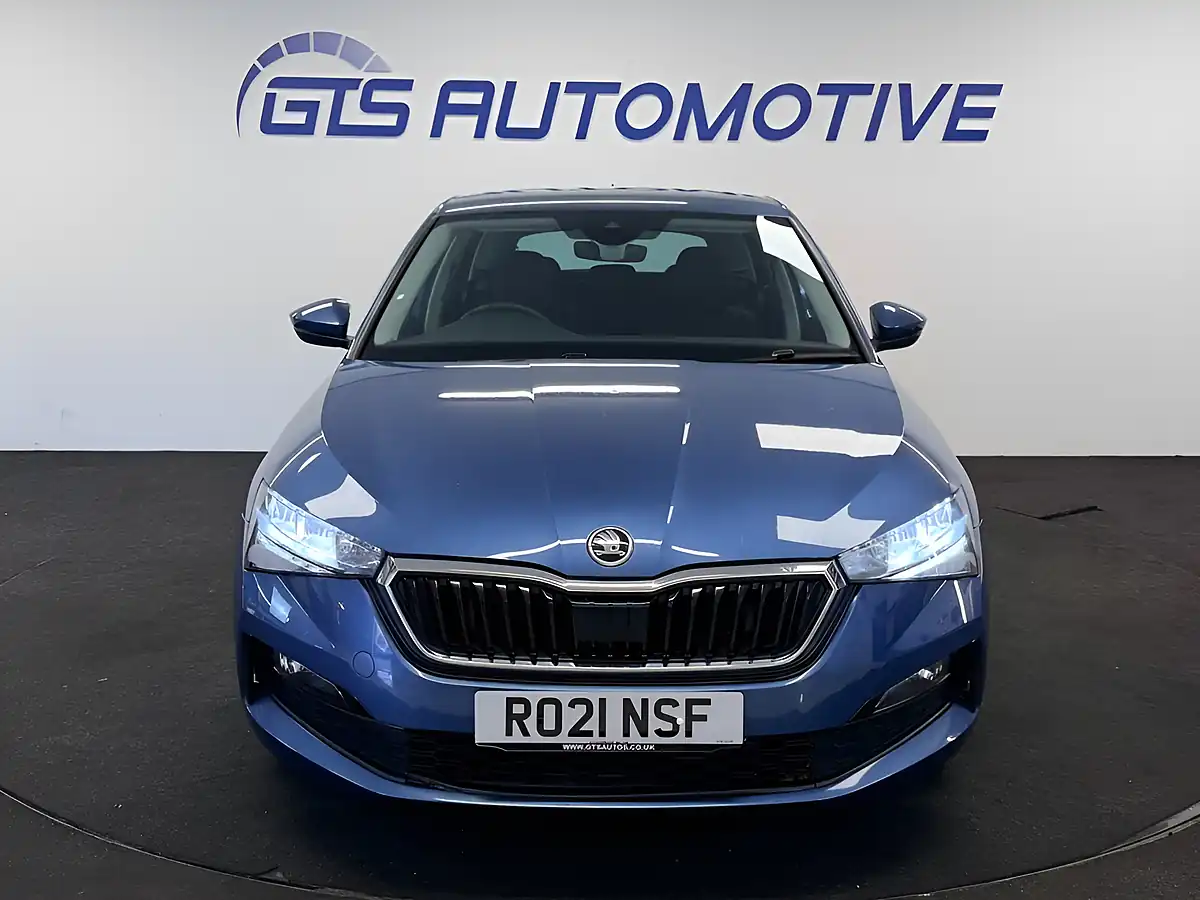 Used 2021 Skoda Scala Se Titan Blue - Interior and Exterior details 6