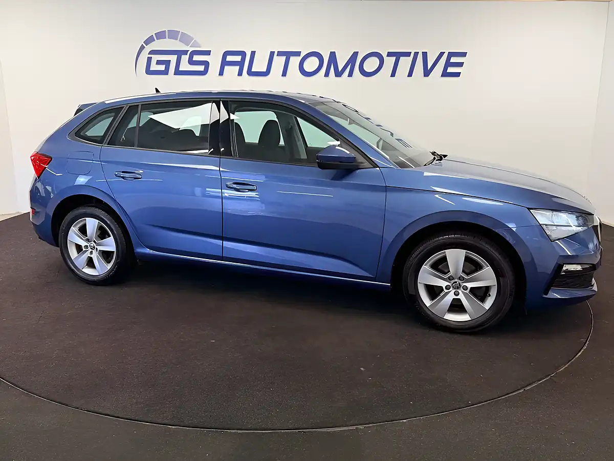 Used 2021 Skoda Scala Se Titan Blue - Interior and Exterior details 8