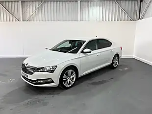 Used 2021 Skoda Superb Se L White - Interior and Exterior details 3