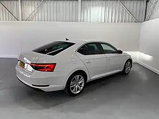 Used 2021 Skoda Superb Se L White - Interior and Exterior details 4