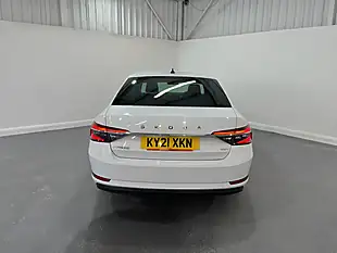 Used 2021 Skoda Superb Se L White - Interior and Exterior details 5