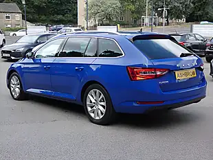 Used 2021 Skoda Superb Se Technology Energy Blue - Interior and Exterior details 10