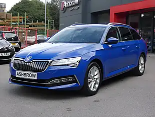 Used 2021 Skoda Superb Se Technology Energy Blue - Interior and Exterior details 8