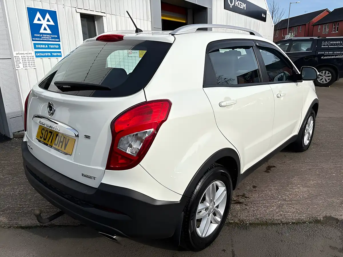 Used 2021 Ssangyong Korando Se White - Interior and Exterior details 2