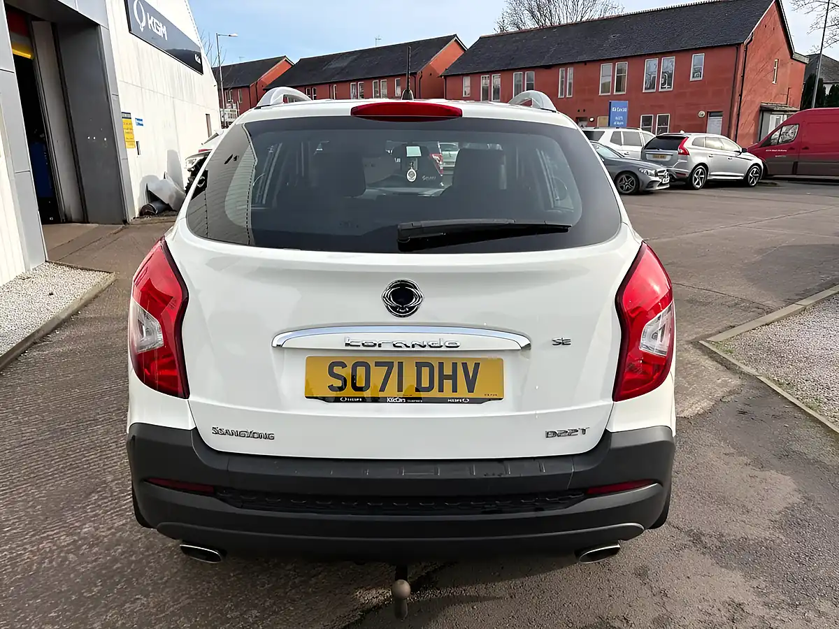 Used 2021 Ssangyong Korando Se White - Interior and Exterior details 3