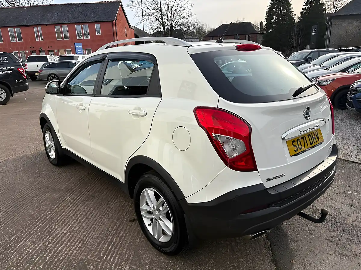 Used 2021 Ssangyong Korando Se White - Interior and Exterior details 4