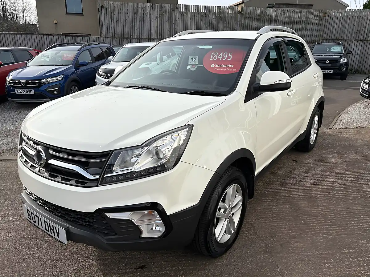 Used 2021 Ssangyong Korando Se White - Interior and Exterior details 5