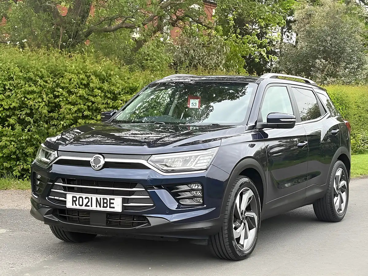 Used 2021 Ssangyong Korando Ultimate Blue - Front View