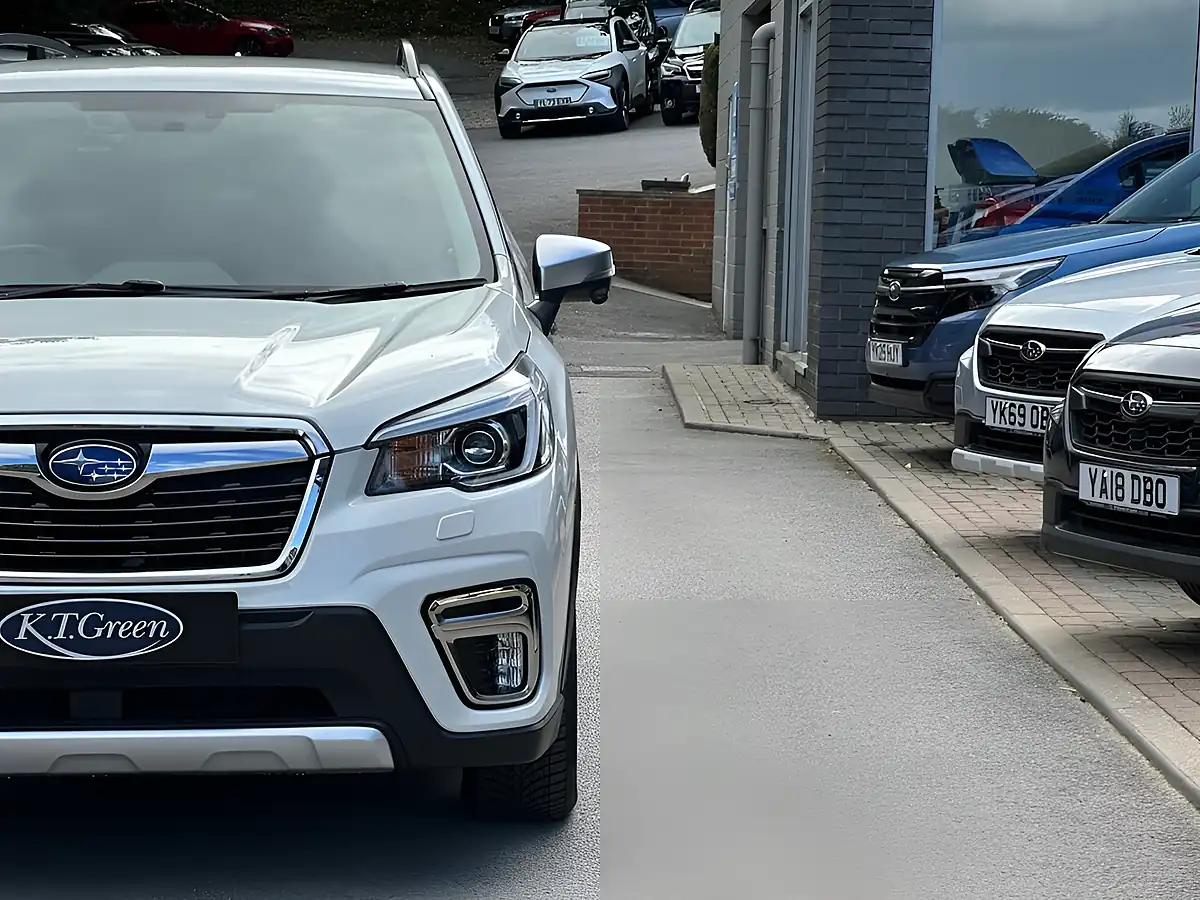 Used 2021 Subaru Forester Xe White - Interior and Exterior details 17