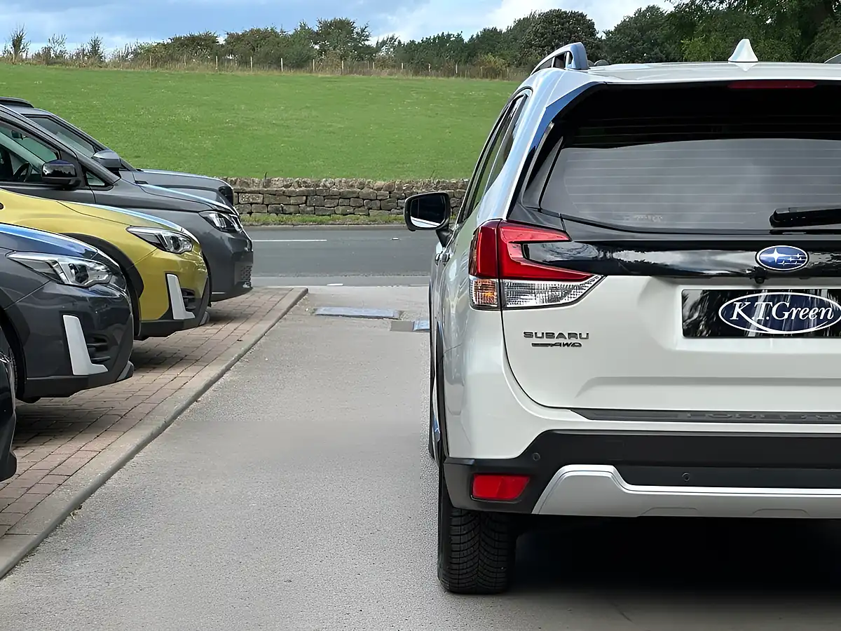 Used 2021 Subaru Forester Xe White - Interior and Exterior details 19