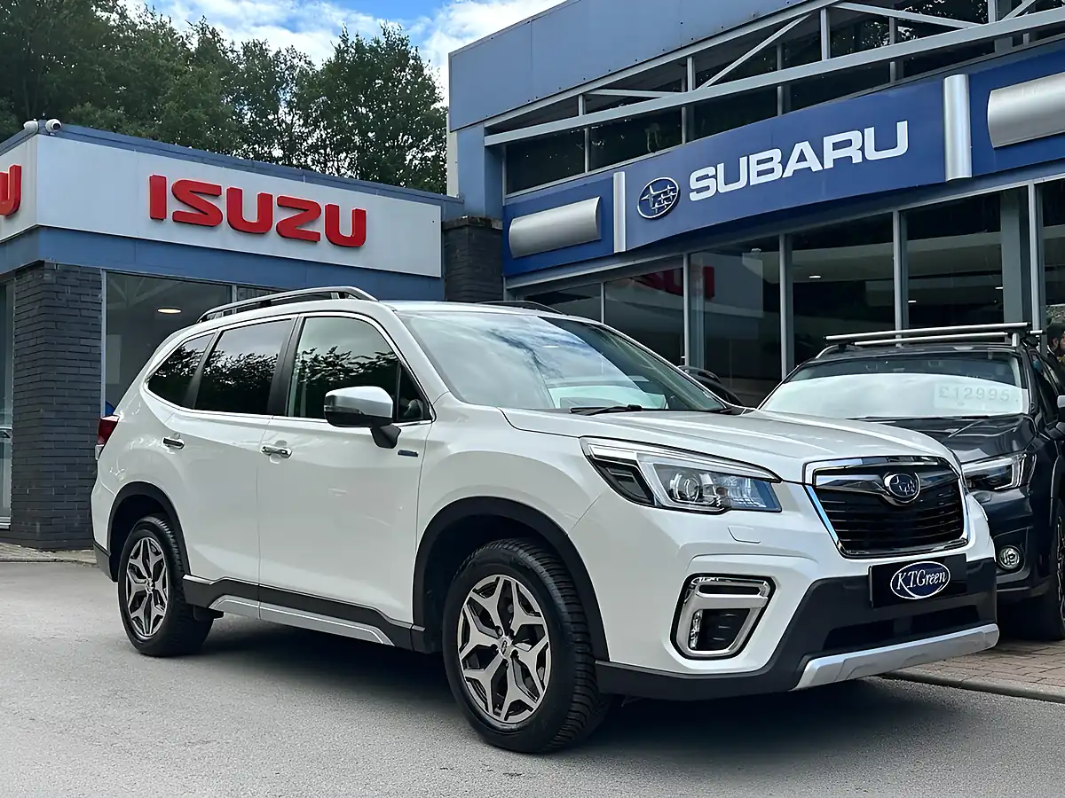 Used 2021 Subaru Forester Xe White - Interior and Exterior details 6