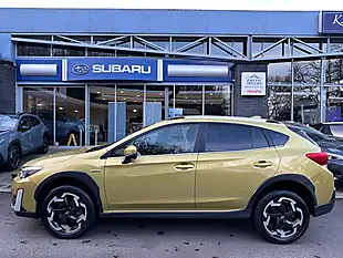 Used 2021 Subaru Xv Se Premium Yellow - Interior and Exterior details 2