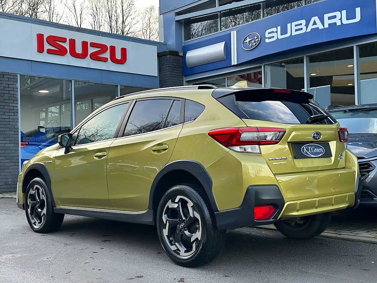 Used 2021 Subaru Xv Se Premium Yellow - Interior and Exterior details 3