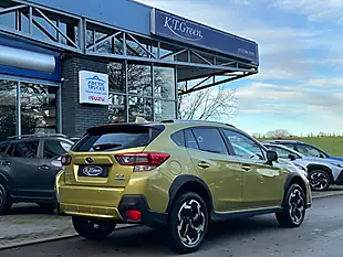 Used 2021 Subaru Xv Se Premium Yellow - Interior and Exterior details 4